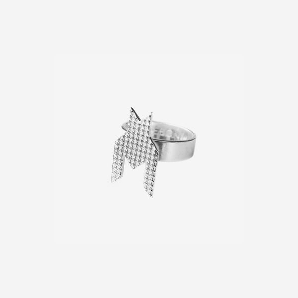 Houndstooth ring