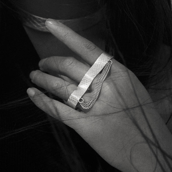 WIRE TRIPLE CHAIN RING