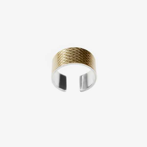 WIRE OPEN RING GOLD