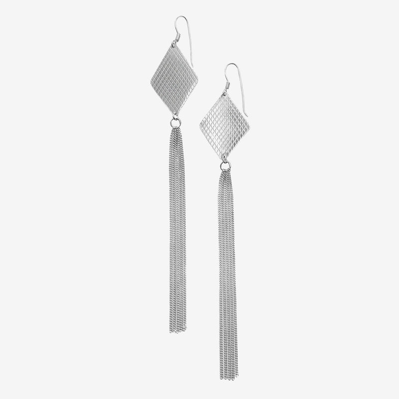 WIRE RHOMB EARRINGS